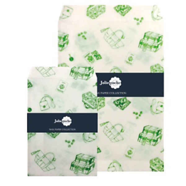 Jolie Poche Wax Paper Bag Envelope TYPE S size TWB-01WH