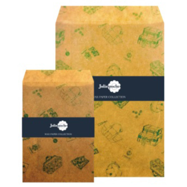 Jolie Poche Wax Paper Bag Envelope TYPE M size TWB-02BG