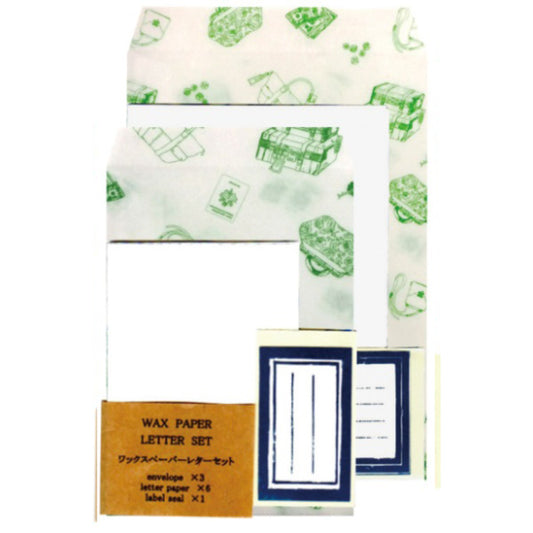 Jolie poche Wax Paper Letter Set S size TWB-06WH