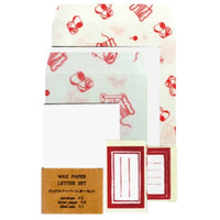Jolie poche Wax Paper Letter Set S size TWI-06WH