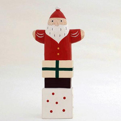 T-lab Holiday totem pole series / Santa Claus Present