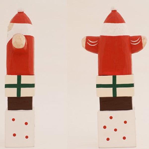 T-lab Holiday totem pole series / Santa Claus Present