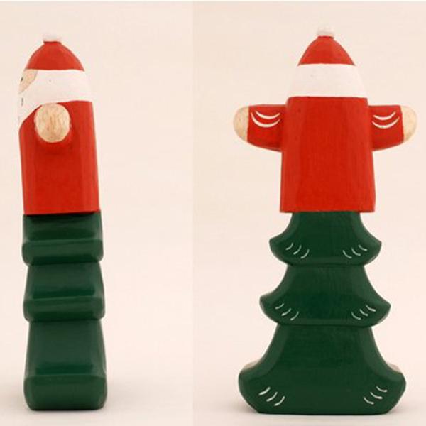 T-lab Holiday totem pole series / Santa Claus