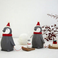 T-lab polepole animal Holiday Santa Claus Penguin Snowman