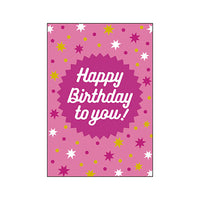 Greeting Life Pop-up Birthday Card YY-4