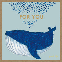 Greeting Life Craft Card Yusuke Yonezu Whale YZ-94
