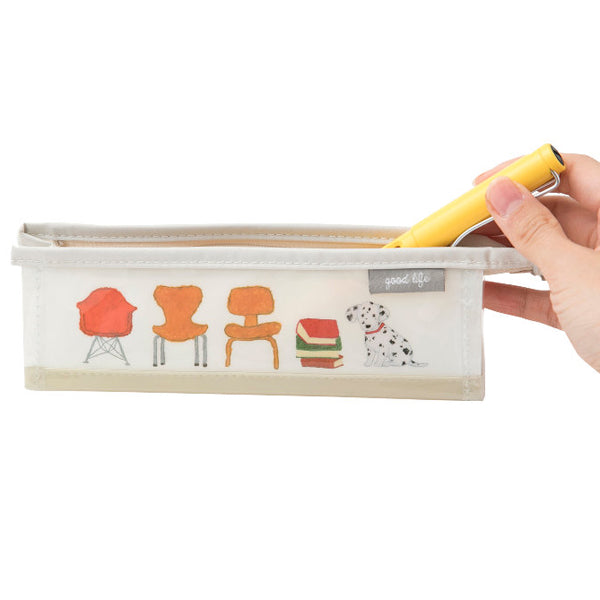 Greeting Life Clear Pen Case YZZ-220