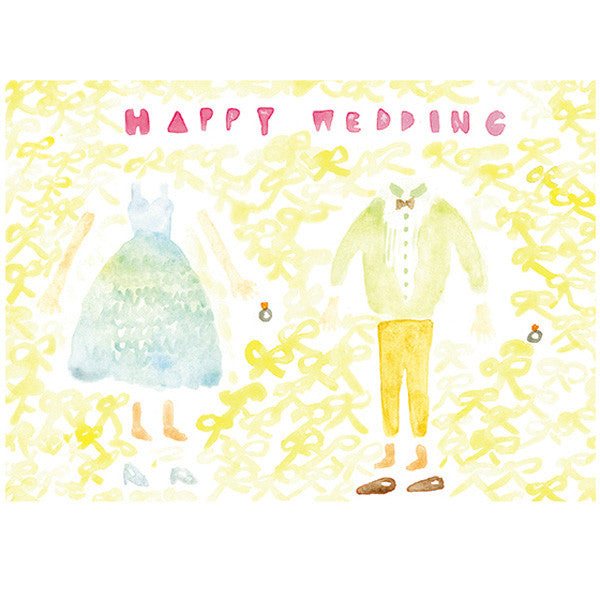 japanwave Tegami Wedding Greeting Card