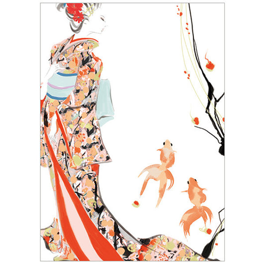 japanwave Tegami All Occasions Greeting Card