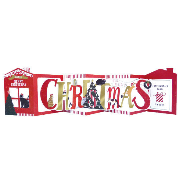 Greeting Life Christmas Signboard Card AT-26