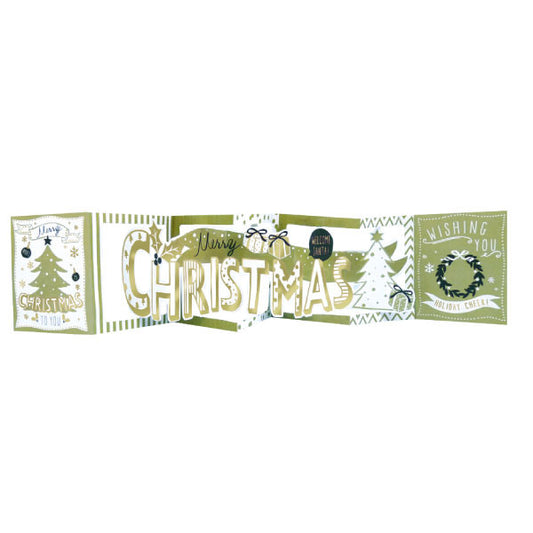 Greeting Life Christmas Signboard Card AT-27