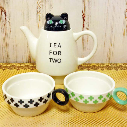 Shinzi Katoh Tea For Two Black Cat