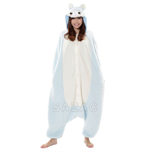 SAZAC Blue Alpaca Kigurumi