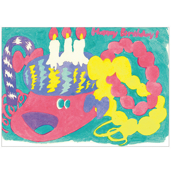 japanwave Tegami Birthday Greeting Card