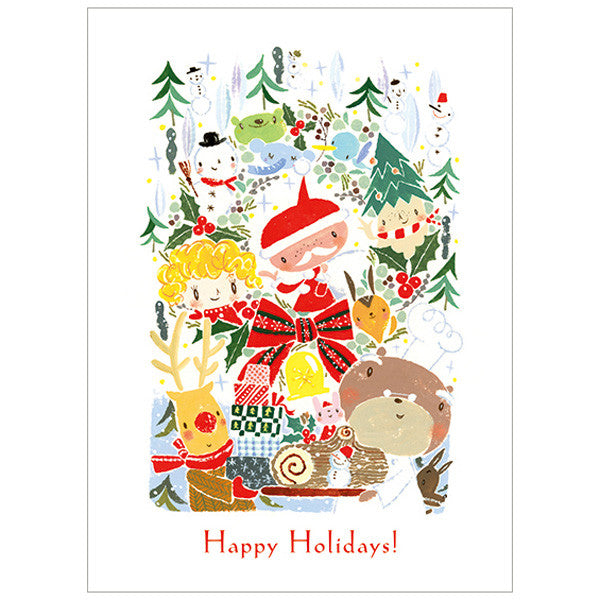 japanwave Tegami Holiday Greeting Card