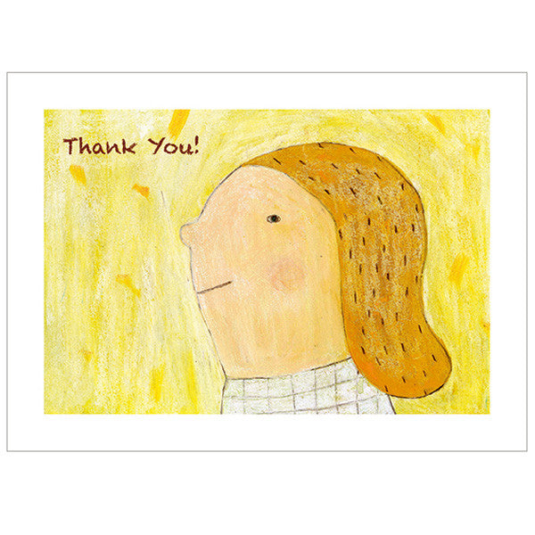 japanwave Tegami Thank you Greeting Card