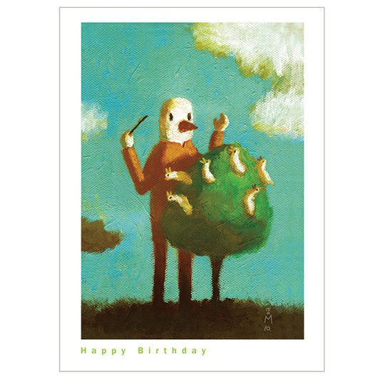 japanwave Tegami Birthday Greeting Card