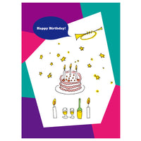 japanwave Tegami Birthday Greeting Card