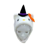 SAZAC Hello Kitty Halloween White Kigurumi Cap