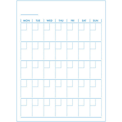 Greeting Life Custom Stick Memo MONTHLY CDPG-7