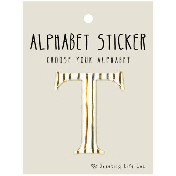 Greeting Life Alphabet Sticker T CK-103