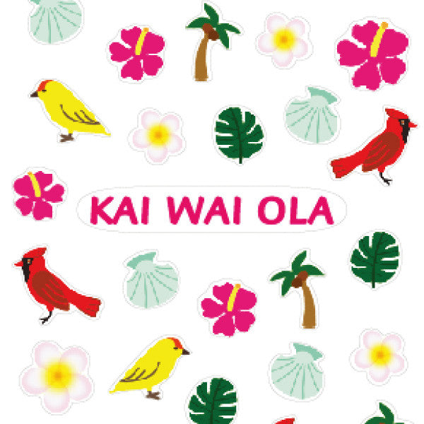 Greeting Life LOHA Sticker HAWAII CK-19