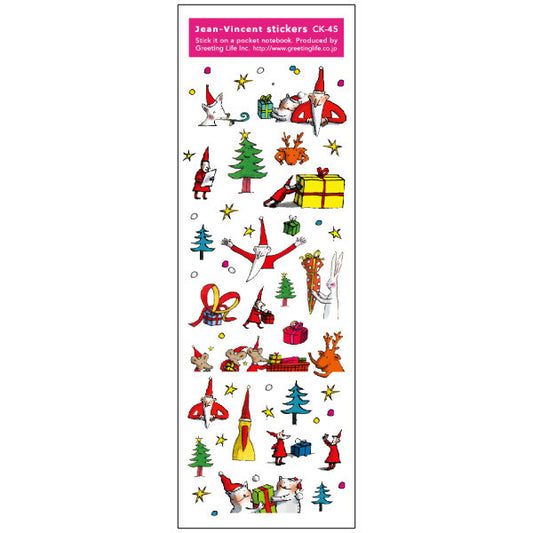 Greeting Life LOHA Sticker Santa Claus CK-45