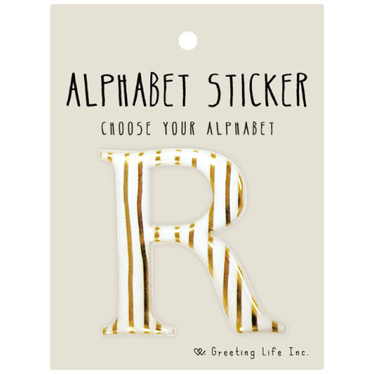 Greeting Life Alphabet Sticker R CK-97