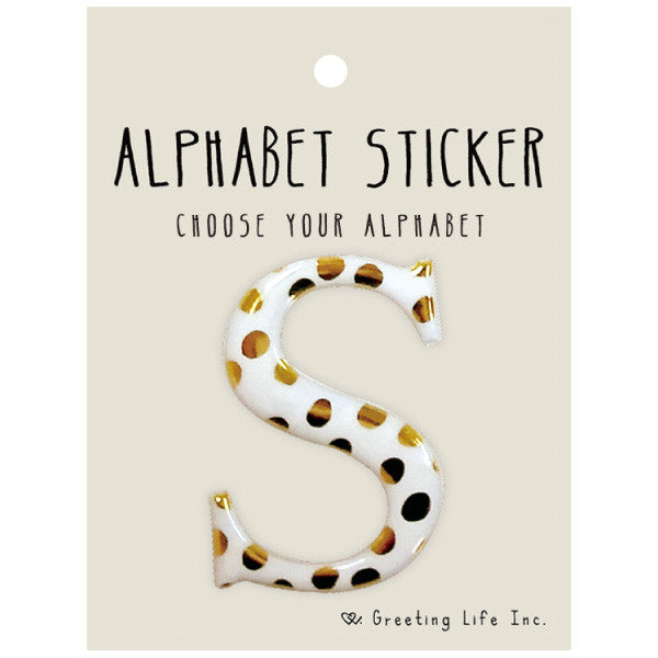 Greeting Life Alphabet Sticker S CK-98