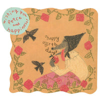 Greeting Life dos gatos Card House of the forest EH-10