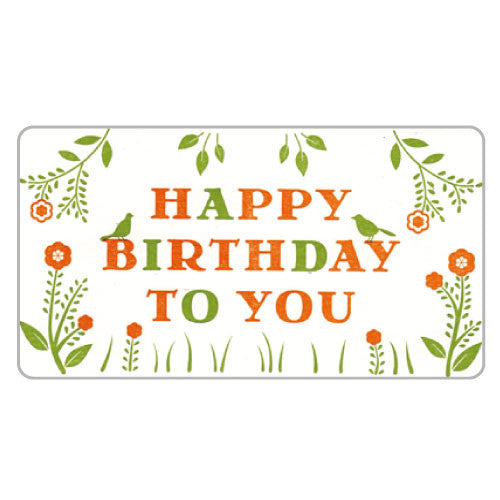 Greeting Life Flowers Birthday Card ER-11