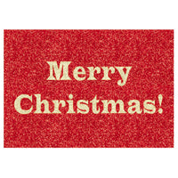 Greeting Life Glitter Type Christmas Card ER-3