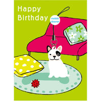 Greeting Life Mobile Cleaner Birthday Card French Bulldog ET-65