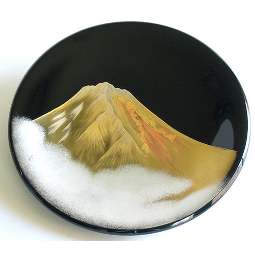 Kyoohoo Lacquer Ware Plateau Mt.Fuji