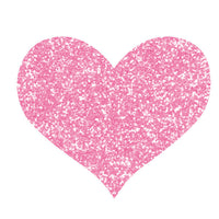 Greeting Life Glitter Sticker Heart pink GLCK-11