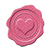Greeting Life Sealing Sticker Heart pink GLCK-20
