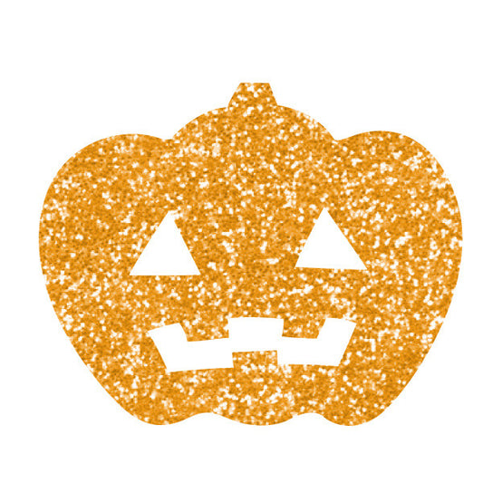 Greeting Life Glitter Sticker Pumpkin GLCK-6