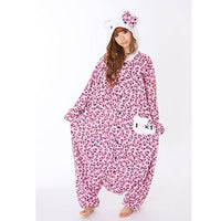 SAZAC Hello Kitty Leopard Pastel Pink Kigurumi