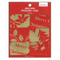 Greeting Life Mini Mini Envelope Christmas Card HT-30