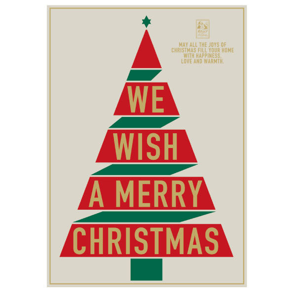 Greeting Life Christmas Poster Card HT-40