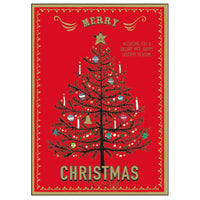 Greeting Life Pattern Press Christmas Card JK-2