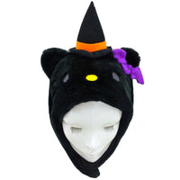 SAZAC Hello Kitty Halloween Black Kigurumi Cap