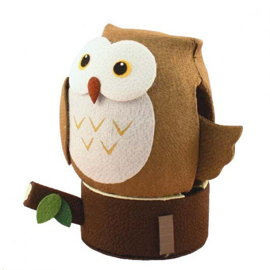 kyoohoo solar Powered Owl Brown K12-3208BR