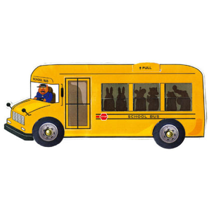 Greeting Life Kids School Bus Birthday Card JB-8