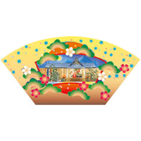Greeting Life Japanese Style Card Fan JP-17