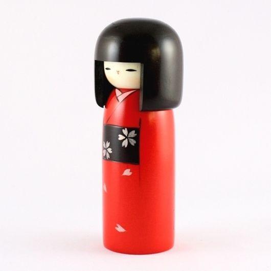 Kokeshi Doll Haregi (k12-3828)