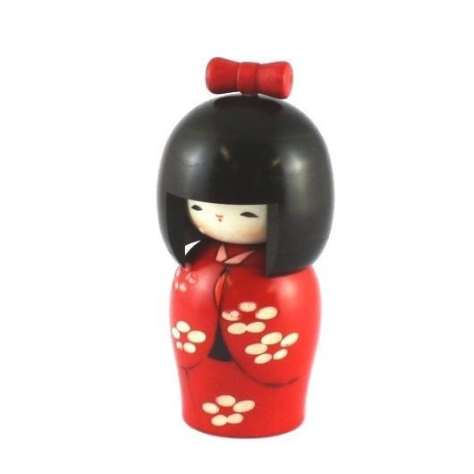 Kokeshi Doll Tsubomi (k12-3829)