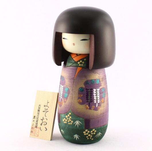 Kokeshi Doll Yosooi (S) (k12-3830)