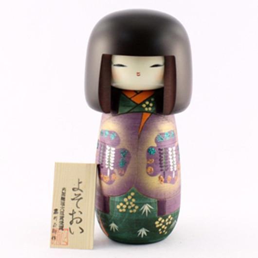 Kokeshi Doll Yosooi (S) (k12-3830)