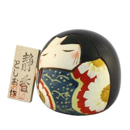 Kokeshi Doll Shizuka (L) (k12-3842)